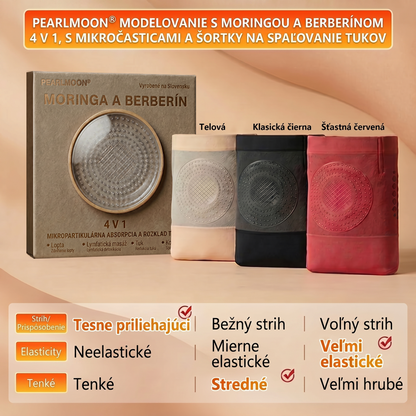 Oficiálny obchod značky |✅ PEARLMOON® MORINGA & BERBERÍN 4V 1 MIKROČASTICOVÉ FORMOVANIE & ŠORTKY NA SPALOVANIE TUKU🌿