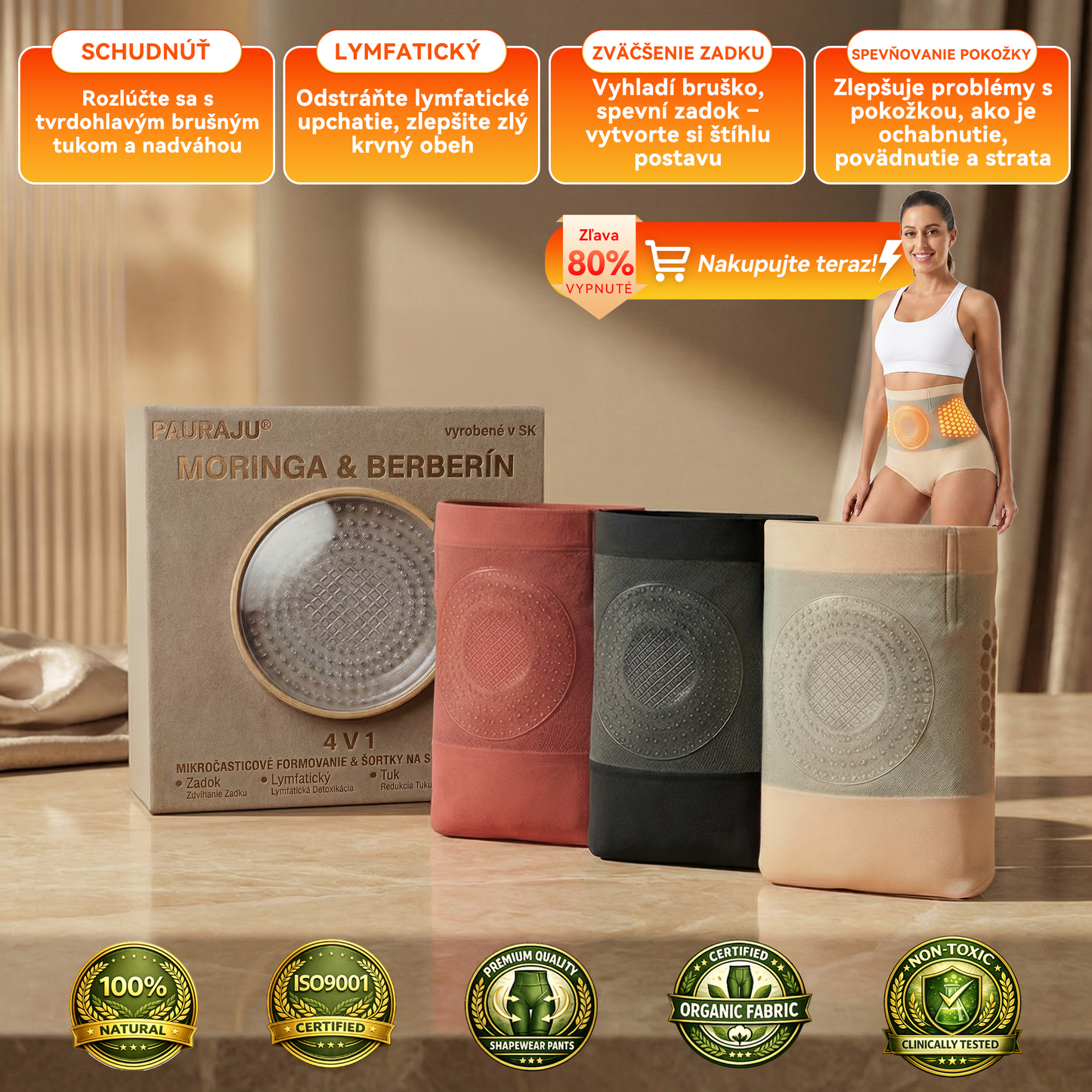 Oficiálny obchod značky |✅ PEARLMOON® MORINGA & BERBERÍN 4V 1 MIKROČASTICOVÉ FORMOVANIE & ŠORTKY NA SPALOVANIE TUKU🌿
